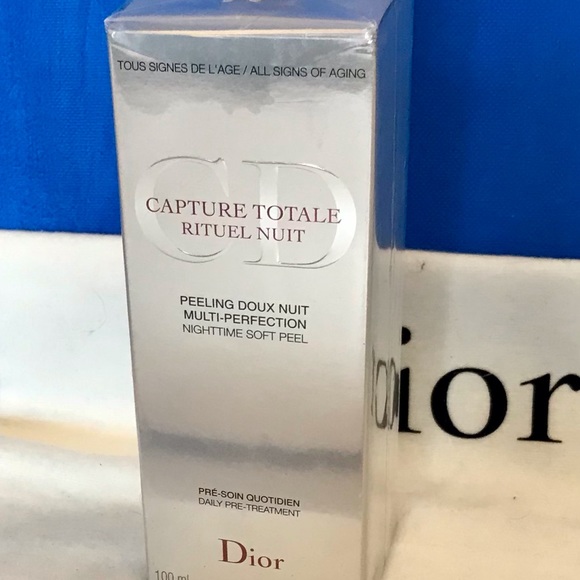 DIOR  3.4 Fl Oz Capture Totale  RITUEL NUIT Multi-Perfection NIGHTTIME SOFT PEEL - Picture 10 of 14